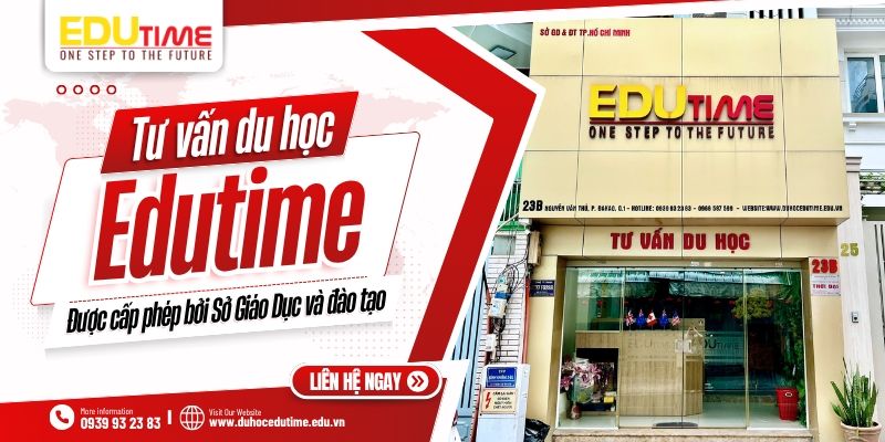 Hình ảnh văn phòng Edutime trên trang giới thiệu hiện tại