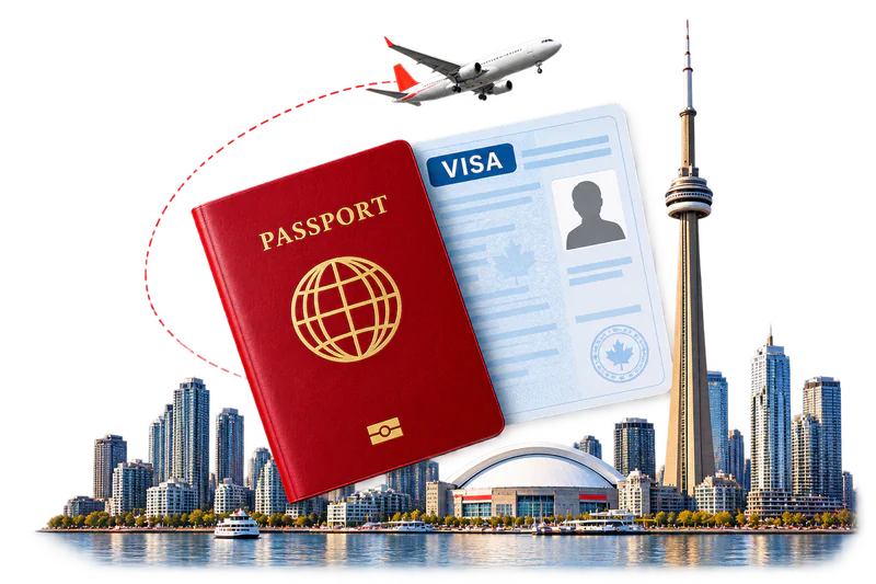 Hộ chiếu và hồ sơ visa du học Canada