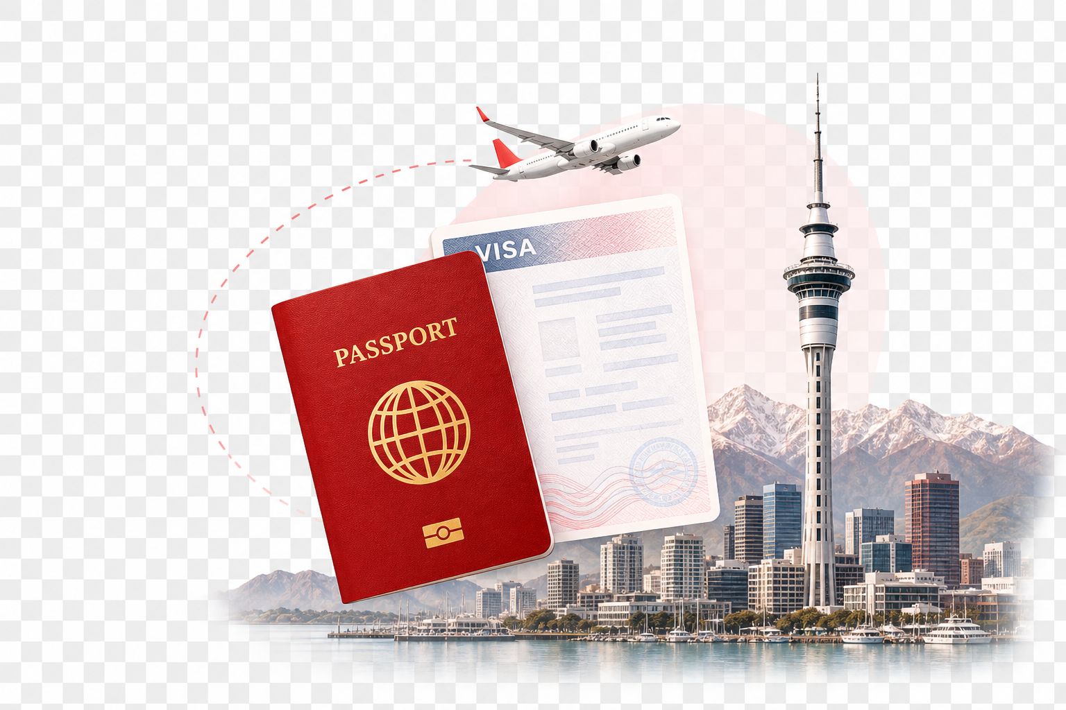 Hộ chiếu và hồ sơ visa du học New Zealand