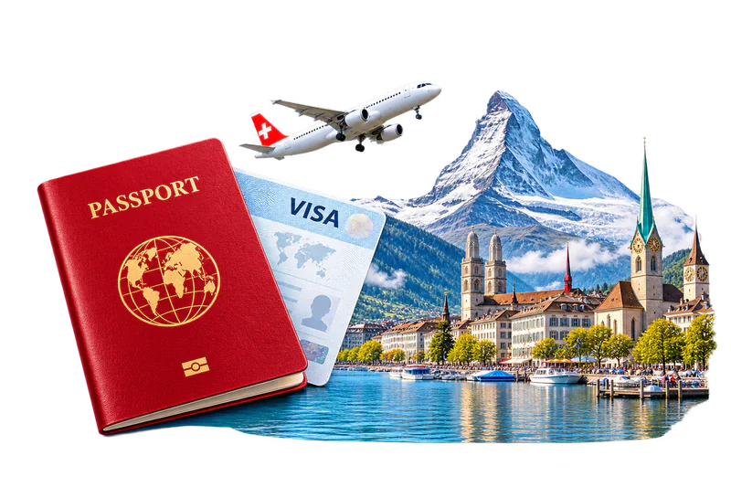 Hộ chiếu và hồ sơ visa du học Thụy Sĩ