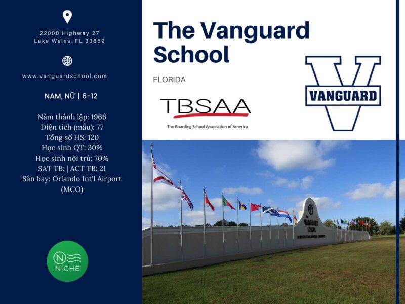 du học trung học thpt mỹ trường the vanguard school