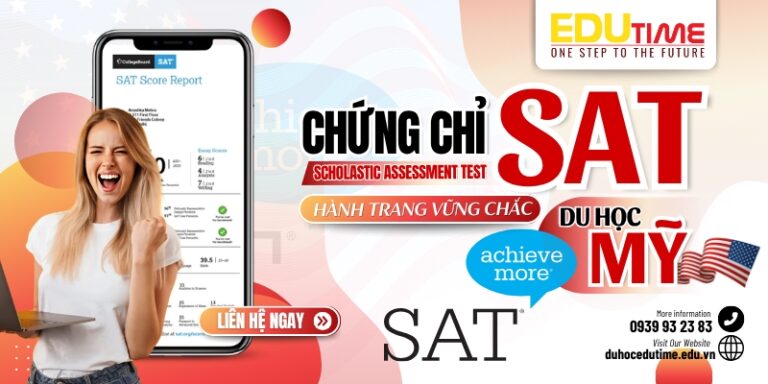 Chứng chỉ SAT – Hành trang vững chắc khi đi du học Mỹ!