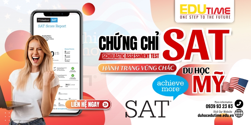 chứng chỉ sat – hành trang vững chắc khi đi du học mỹ!