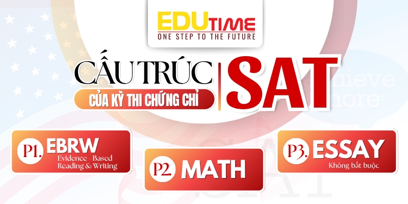 cấu trúc thông thường của kỳ thi chứng chỉ sat