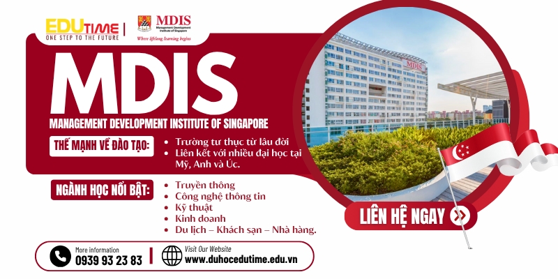 du học nghề singapore trường mdis