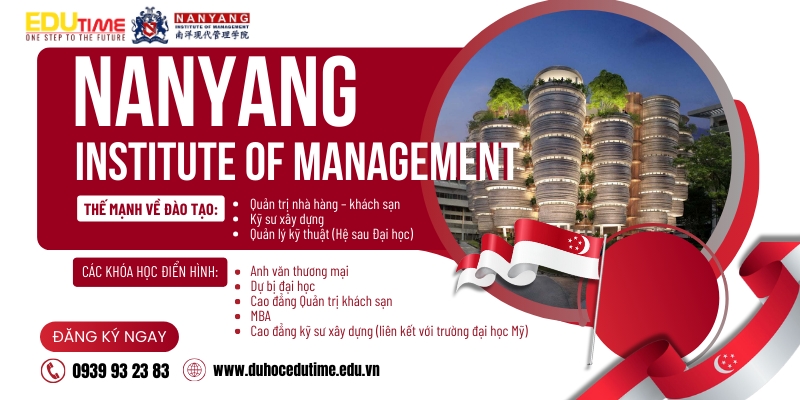 Du học nghề Singapore ngành quản lý nhà hàng khách sạn trường Nanyang Management Institute