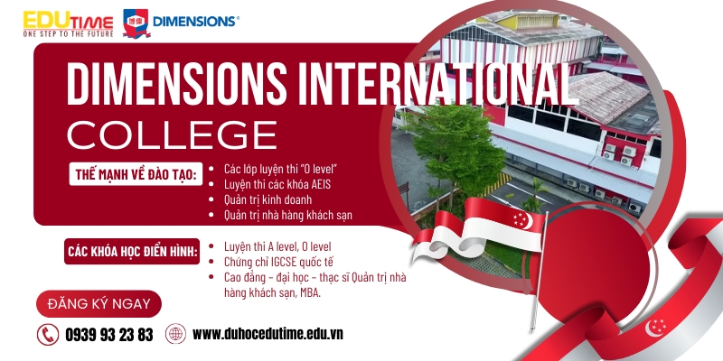 du học nghề singapore ngành quản trị kinh doanh trường dimensions international college