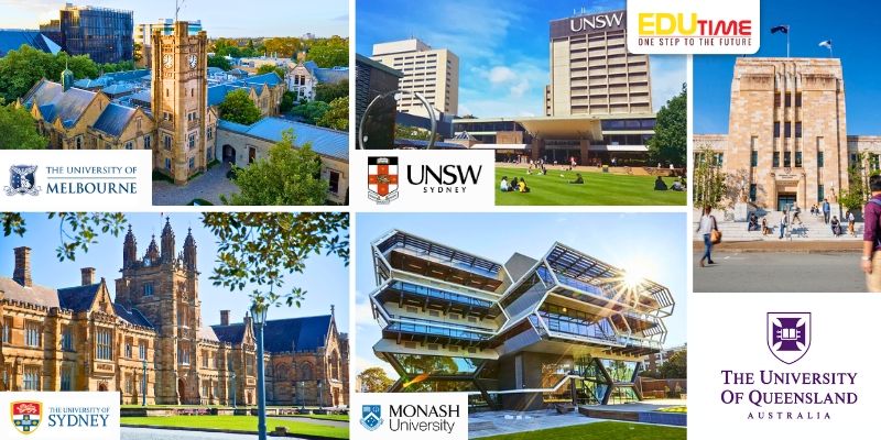 top trường đào tạo du học úc ngành kế toán