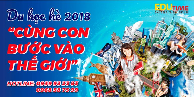 Du học Hè: Cùng con bước vào thế giới mới!