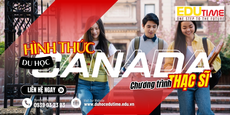 các hình thức du học thạc sĩ tại canada