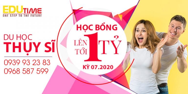 Học bổng du học Thụy Sỹ cực kỳ lớn lên tới 1 tỷ đồng!