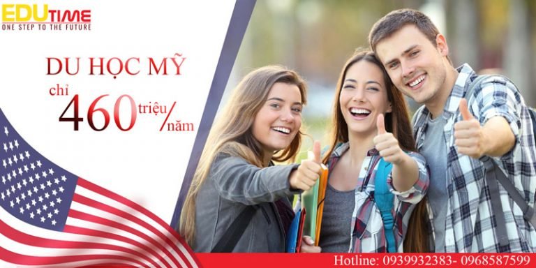 Du học Mỹ trọn gói chỉ 460 triệu/ năm bao gồm cả học phí, ăn ở