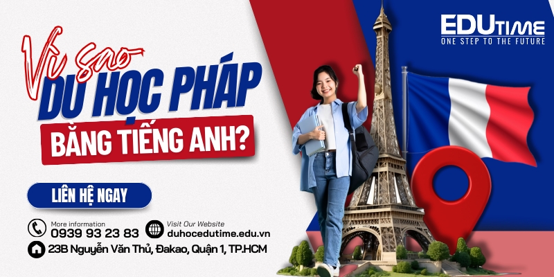 tại sao nên du học pháp bằng tiếng anh?