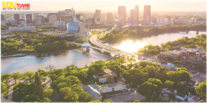 Winnipeg thành phố đẹp nhất khi du học Canada