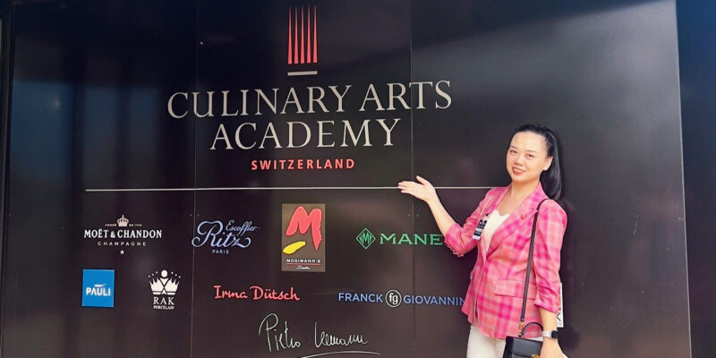 edutime cùng chuyến ghé thăm và làm việc trực tiếp cùng trường culinary arts acedemy  tại thụy sĩ
