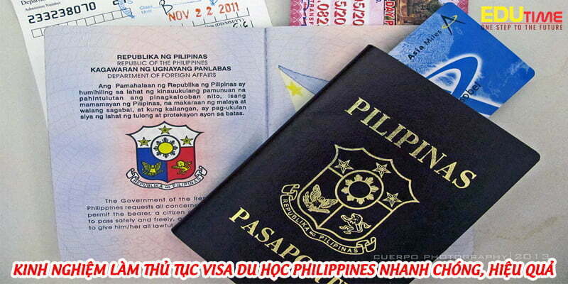 kinh nghiệm làm thủ tục visa du học philippines nhanh chóng, hiệu quả