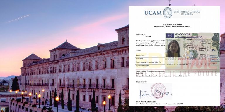 Chúc mừng Lê Khánh Vi đạt Visa du học Tây Ban Nha
