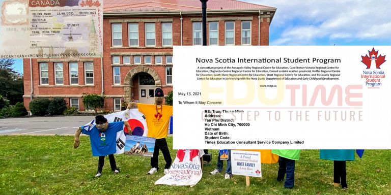 Chúc mừng Minh Thuận đậu Visa du học Canada