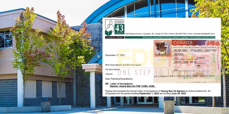 Chúc mừng Nghiêm Hoàng Bảo Hà đạt Visa Canada