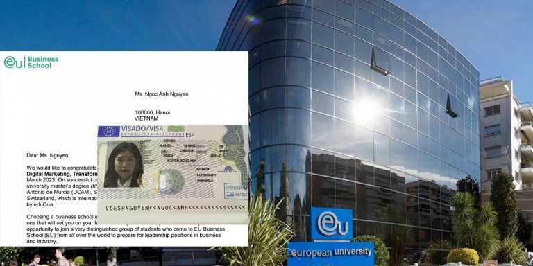 Chúc mừng Nguyễn Ngọc Anh đậu Visa Tây Ban Nha