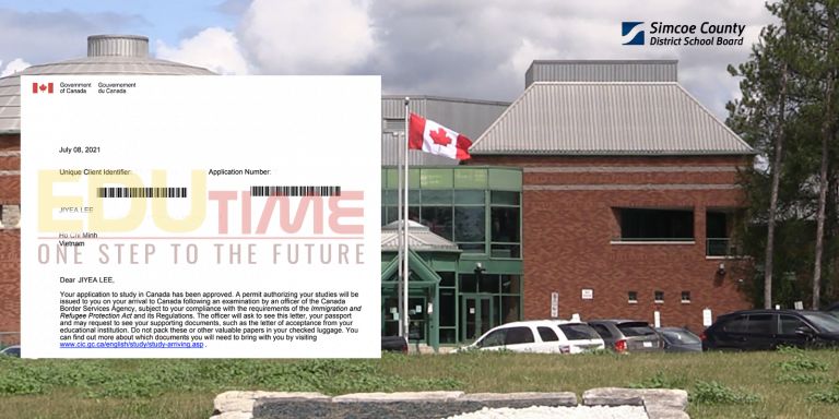 Chúc mừng cô bé Hàn Lee Ji Yea đậu Visa du học Canada