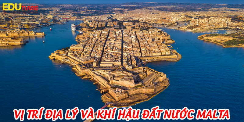 vị trí địa lý và khí hậu đất nước malta