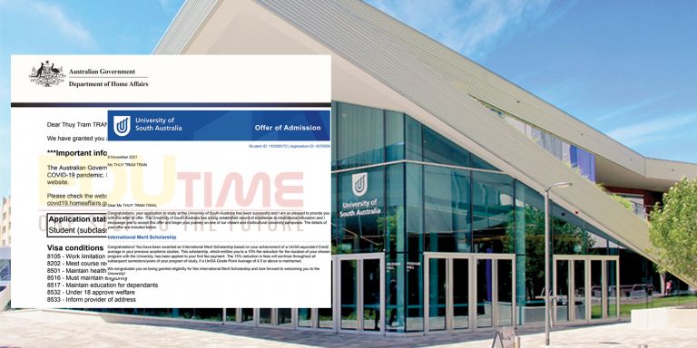 Chúc mừng Trần Thuỳ Trâm đạt Visa du học Úc