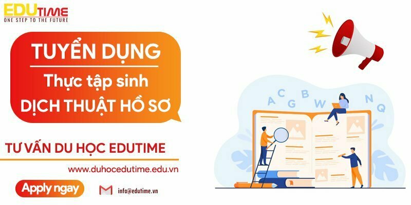 edutime tuyển dụng thực tập sinh dịch thuật - translation intern