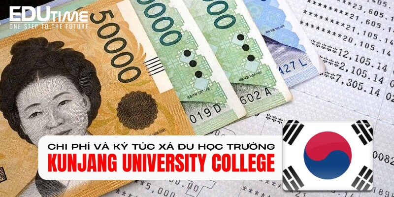 chi phí và ký túc xá du học hàn quốc trường kunjang university college