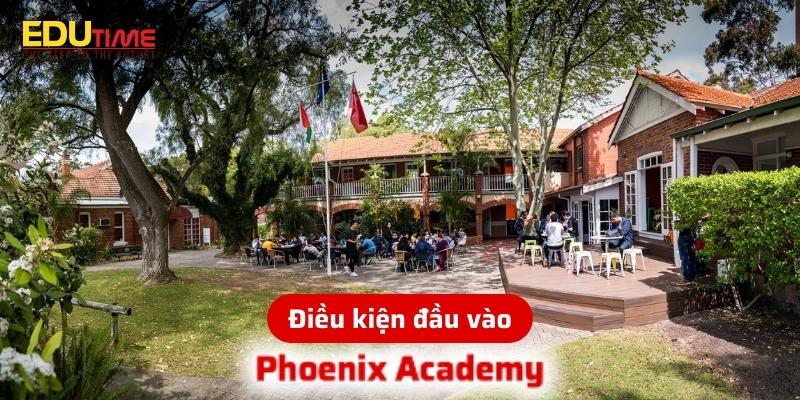 điều kiện đầu vào du học úc trường phoenix academy