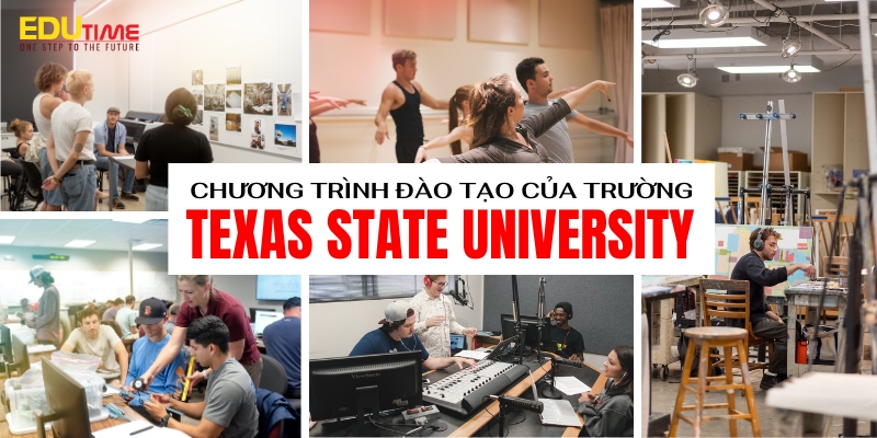 chương trình đào tạo du học mỹ trường đại học texas state university