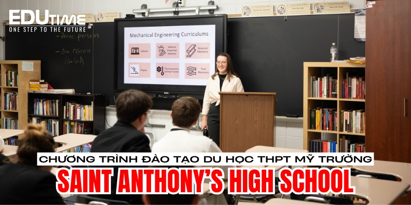 chương trình đào tạo du học mỹ trường saint anthony’s high school