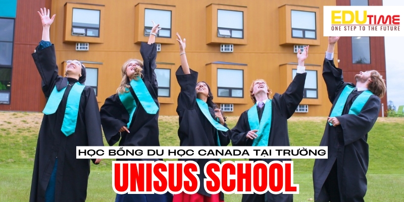 học bổng du học canada tại trường unisus school