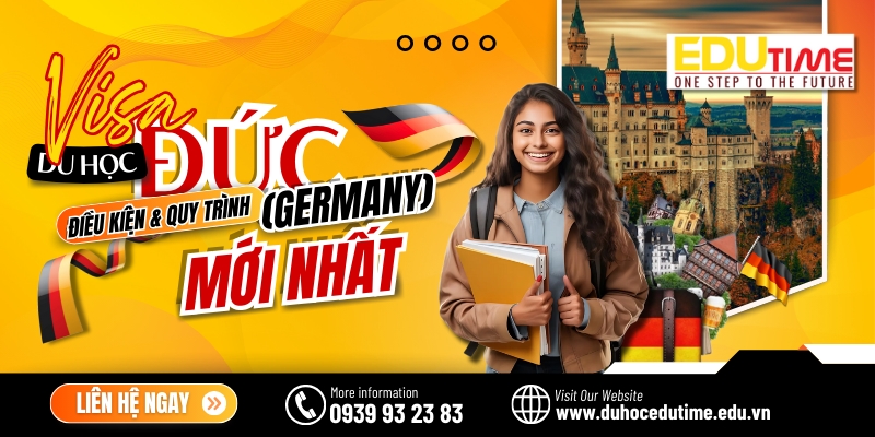visa du học đức 2026: điều kiện và quy trình mới nhất!
