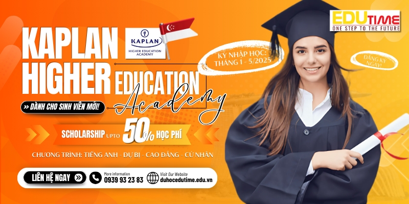 loạt học bổng "khủng" tại kaplan higher education academy năm 2025!