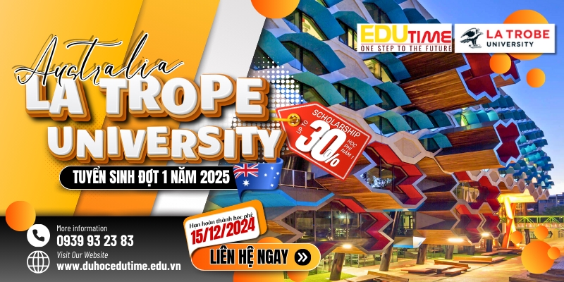 săn lùng học bổng khủng đến 30% tại la trope university - kỳ học 2025!!!