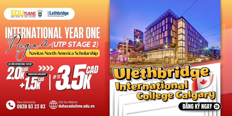 du học canada cùng ulethbridge international college calgary với học bổng 3.500 cad!