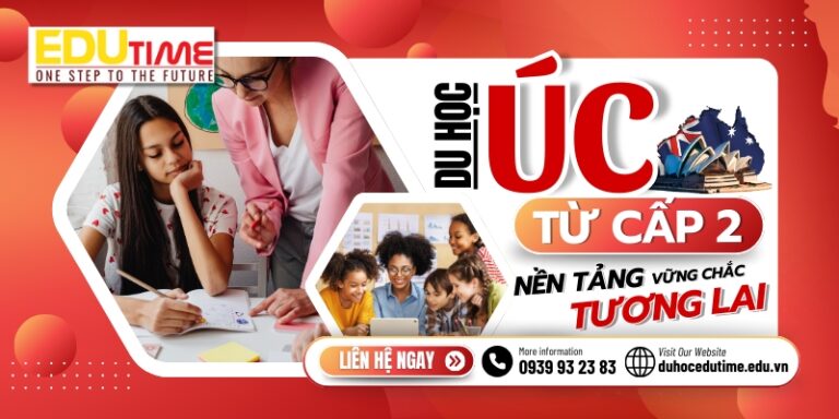Du học Úc cấp 2 – Nền tảng vững chắc cho tương lai bạn