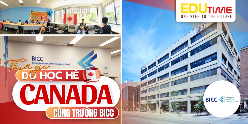 chương trình du học hè canada trường bicc 2026