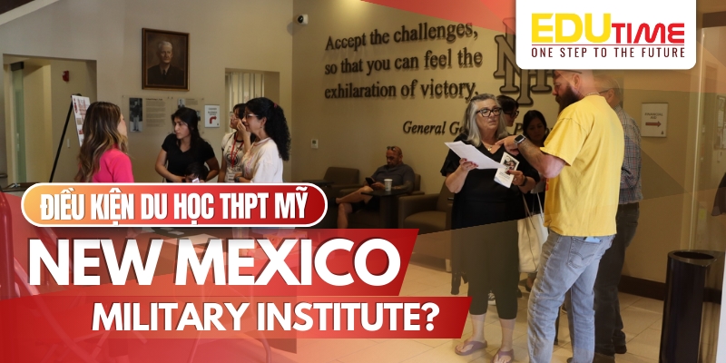 điều kiện du học thpt mỹ new mexico military institute