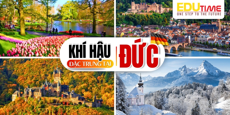 khí hậu đặc trưng của đất nước đức