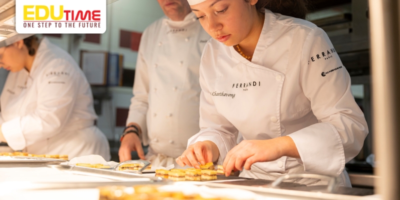chương trình đào tạo ẩm thực và làm bánh tại ferrandi paris