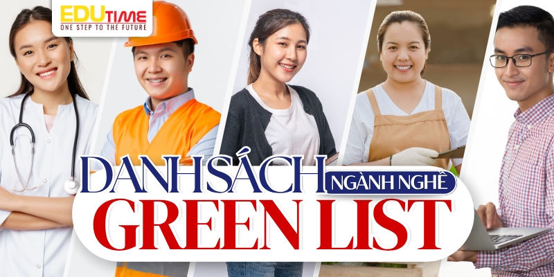 danh sách ngành nghề green list nổi bật