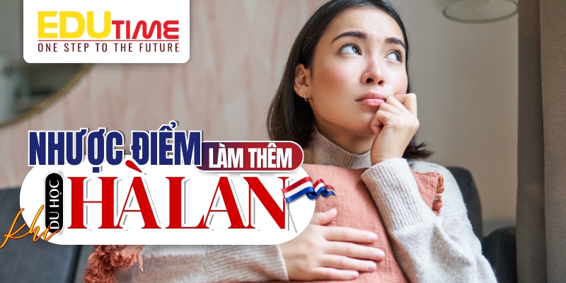 nhược điểm làm thêm trong thời gian du học tại hà lan