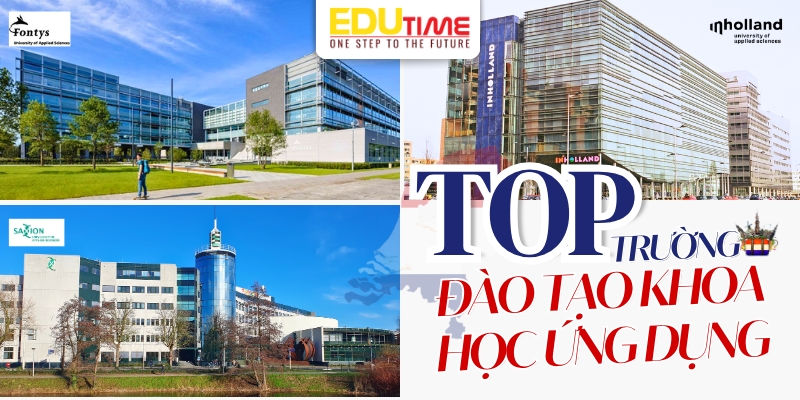 top trường đào tạo khoa học ứng dụng tại hà lan