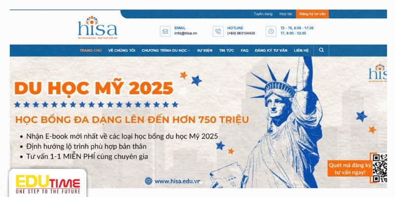 Du học Hisa - Sự chuyên nghiệp trong tư vấn du học Mỹ du học hisa - sự chuyên nghiệp trong tư vấn du học mỹ