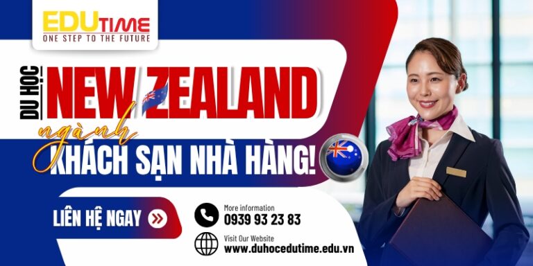 Du học New Zealand ngành Khách sạn nhà hàng: Điều kiện và chi phí!