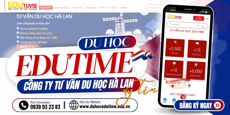 du học edutime - công ty tư vấn du học hà lan uy tín hàng đầu