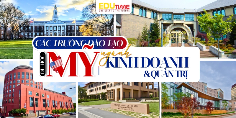 một số trường đào tạo du học mỹ ngành kinh doanh & quản trị uy tín