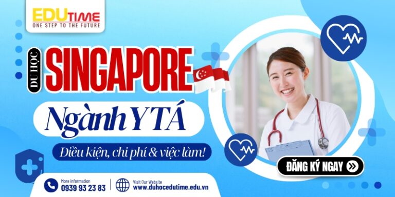 Du học Singapore ngành Y tá: Điều kiện, chi phí & việc làm!